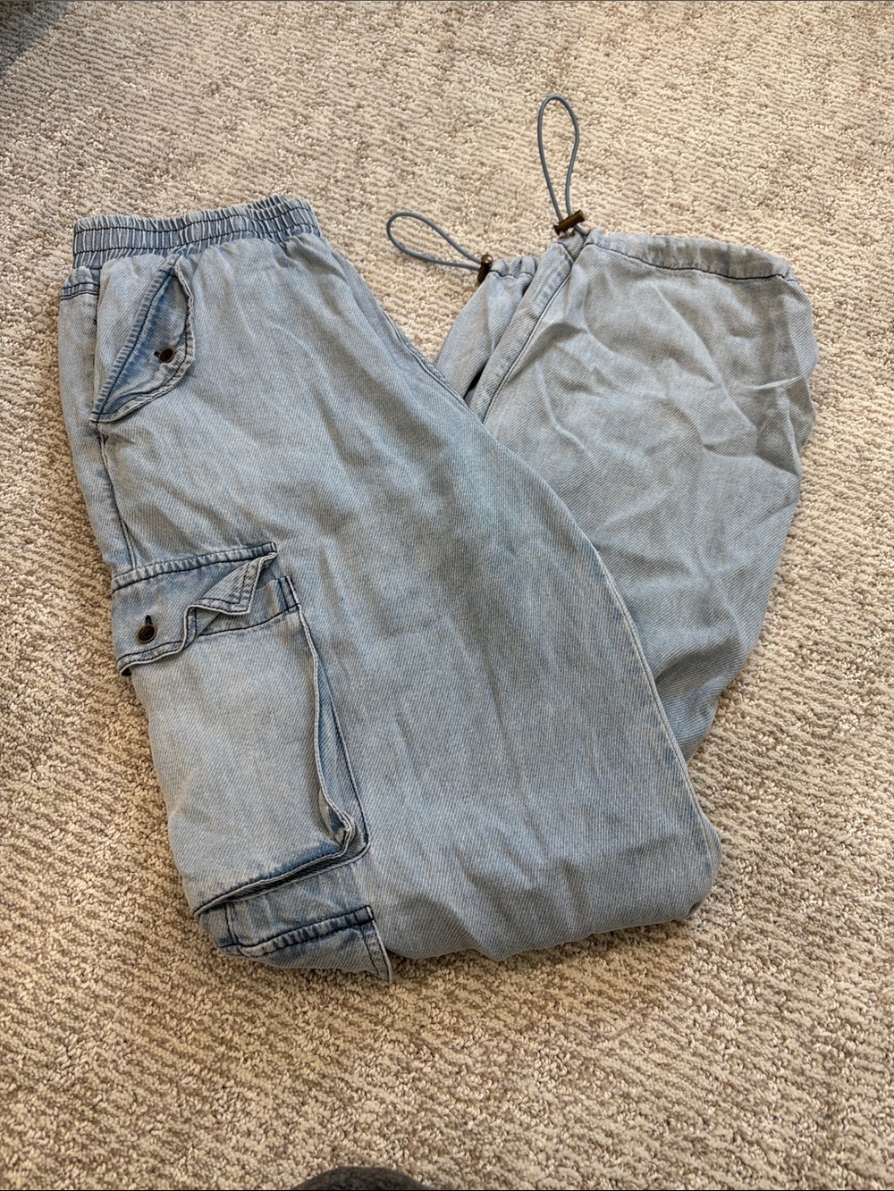 Women Cargo Jeans Jogger